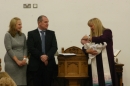 Jemimah is baptised