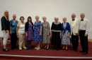 The church choir gave a concert in the sanctuary